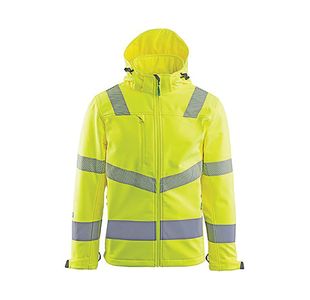 Ylw Hi-Vis Softshell Jacket S