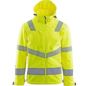 Ylw Hi-Vis Softshell Jacket 3Xl