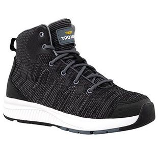 Nyx Womens Blk/Gry S1P Hiker Boots 7