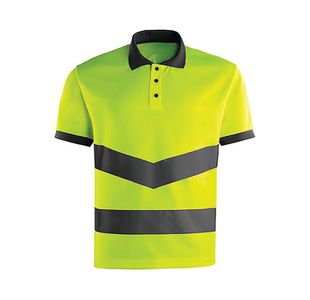 Yellow Hi-Vis Polo Shirt M