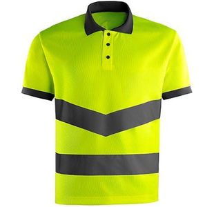 Yellow Hi-Vis Polo Shirt 3Xl