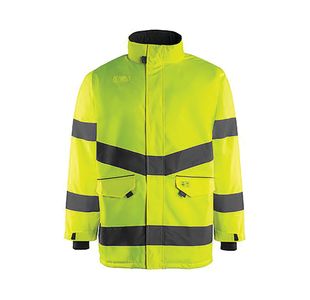 Ylw Waterproof Hi-Vis Coat L