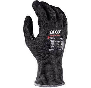 15G Cut E Sandy Foam Nitrile Glvs 9