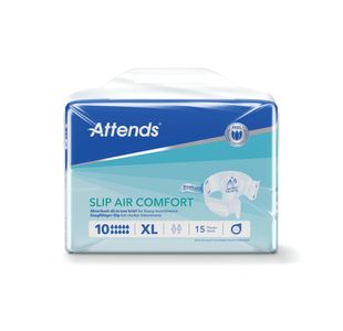 Attends Slipair Nappy Sz10Xl X4 Pk15