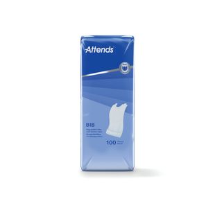 Attends Disposable Bibs X9 Pk100