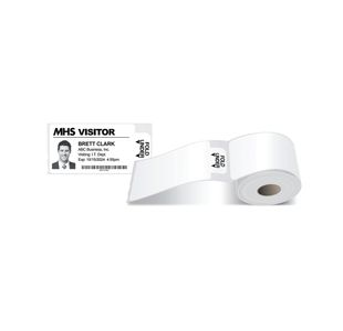 Self-Adhesive Visitor Badges Roll