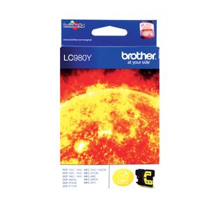 Brother Lc980Y Ink Cartridge Yellow