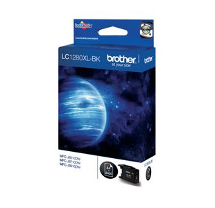 Brother Lc1280Xlbk Ink Cart Hy Blk