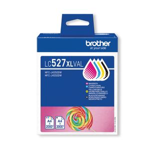 Lc527Xlval Hy Ink Cart Val Pack Cmyk