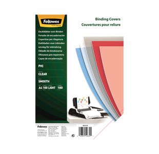 Recyc A4 Pvc Cvr Clr 180M P100