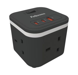 Fellowes Power Cube Type G Uk/Ie Blk