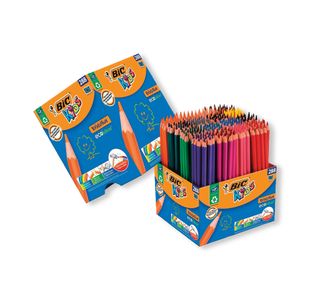 Bic Kids Evo Colg Pencils Ast Pk288