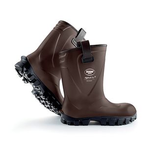 Riglitex Fur Boots 1Pr Brown 10.5 11