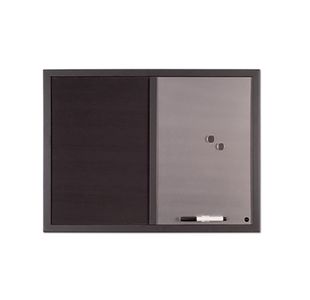Blk Shadow Fabric Silverboard 60X45