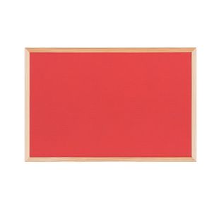 D/S Brd Cork And Red Felt 60X40Cm