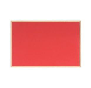 Bi-Office Memo Cork Brd 600X900 Red