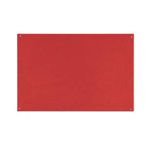 Unframed Felt Nbrd Red 1175X875Mm