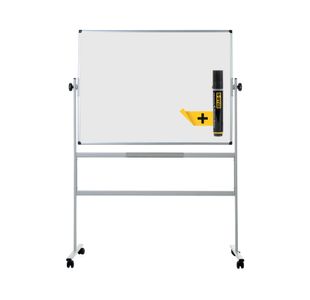 Revolving Whiteboard Steel 120X120Cm