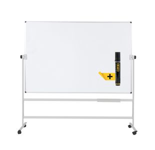 Revolving Whiteboard Steel 180X120Cm