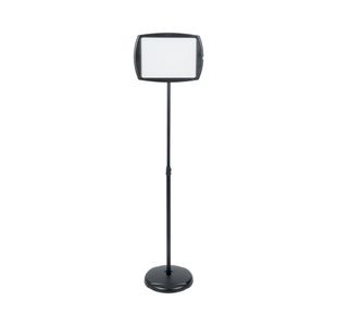 Black Vertical Floor Sign Magn Dwip