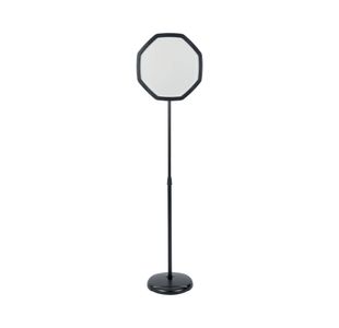 Black Octagonal Floor Sign Magn Dwip