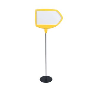 Yellow Arrow Floor Sign Magn Drywipe