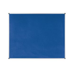Bi-Office Noticeboard 150X120Cm Blue