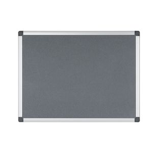 Bi-Office Noticeboard 60X45Cm Grey