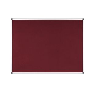 Noticeboard 1200X900Mm Burgundy