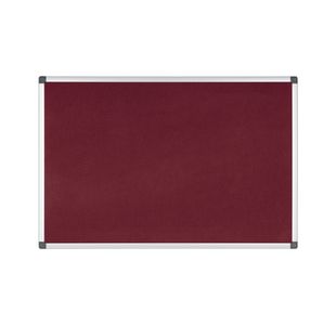 Bioffice Noticebd 180X120Cm Burgundy