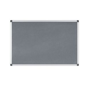 Bi-Office Noticeboard 120X120Cm Grey