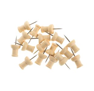 Bi-Office Wooden Push Pins Pk20