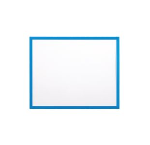 Adhesive Document Holder Blue A4 Pk5
