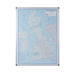 Maya Magn British Isles Map 120X90