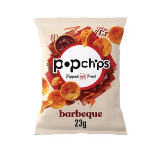 Popchips Barbeque Crisps 23G Pk24