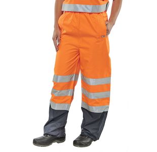 Belfry Hi Vis Trousers Org/Nblue M