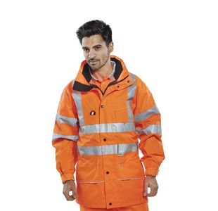 Hi Vis Carnoustie Jacket Orange L