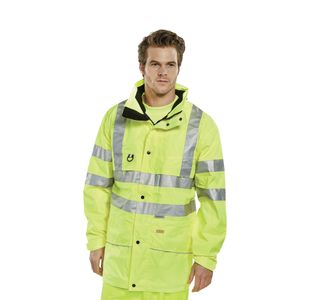 Hi Vis Carnoustie Jacket Syellow 3Xl