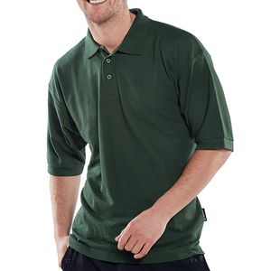 Click Short Sleeve Polo Bt Grn Xl