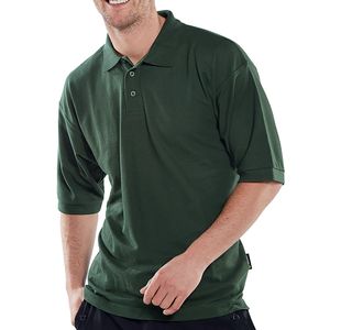 Click Short Sleeve Polo Bt Grn 3Xl