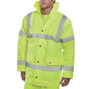 Constructor Hi Vis Jacket Sylw 4Xl