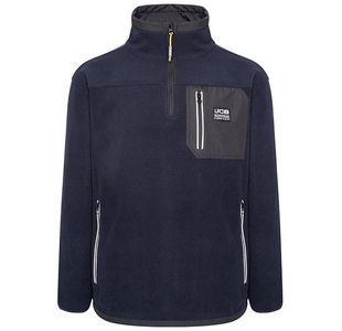 Jcb Heavyweight 1/4 Zip Navy Xl