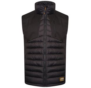 Jcb Hybrid Padded Gilet Black M