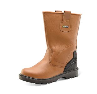 Premium Rig Fur Lnd Boots 1Pr Tan 6