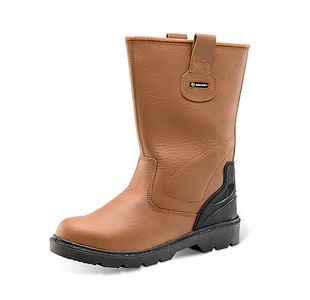 Premium Rig Fur Lnd Boots 1Pr Tan 12