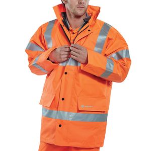 4 In 1 Jacket/Bodywarmer Orange 2Xl