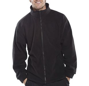 Beeswift Fleece Jacket Black Medium