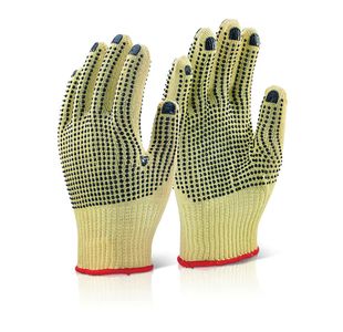 Reinforced Gloves 1Pr M/W Dotted 10