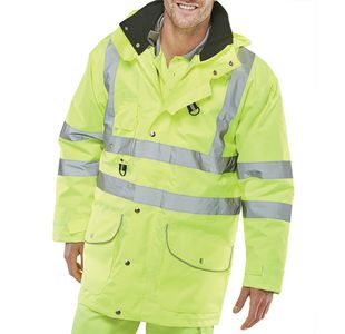 Elsener 7In1 Hi Vis Jacket Sylw M