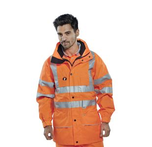 Hi Vis Carnoustie Jacket Orange 5Xl